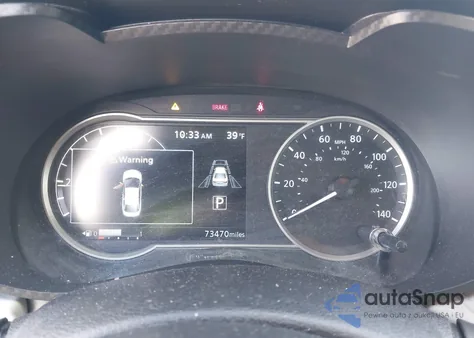 2021 Nissan Versa Sv Xtronic Cvt из США, поврежденный, VIN 3N1CN8EV2ML916918